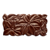 Moule Chocolat en Polycarbonate Tablette Flora 100 gr (x3) "PC5075" - Pavoni