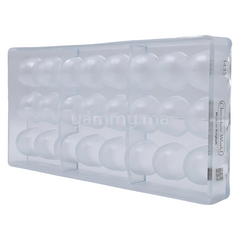 Moule Chocolat en Polycarbonate Cône (x24) "CW1433" - Chocolate World