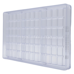 Moule Chocolat en Polycarbonate Tablette 240 gr (x3) "CW2278" - Chocolate World