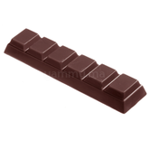 Moule Chocolat en Polycarbonate Tablette Rayé "CW1315" - Chocolate World