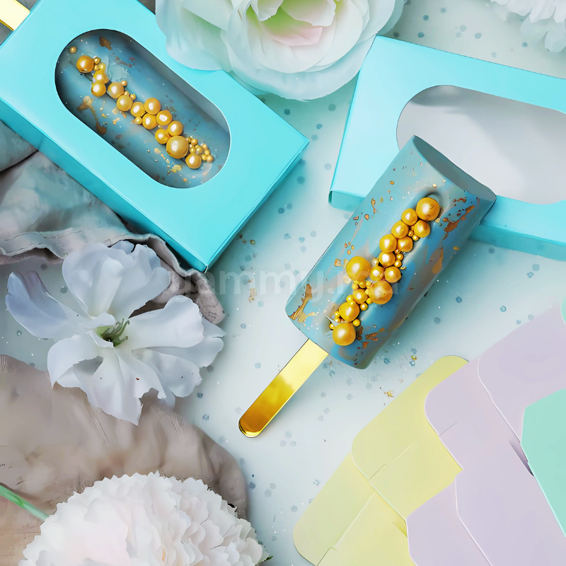 Moule Silicone à 4 Mini Glaces Chic Moule Silicone à 4 Mini Glaces Chic