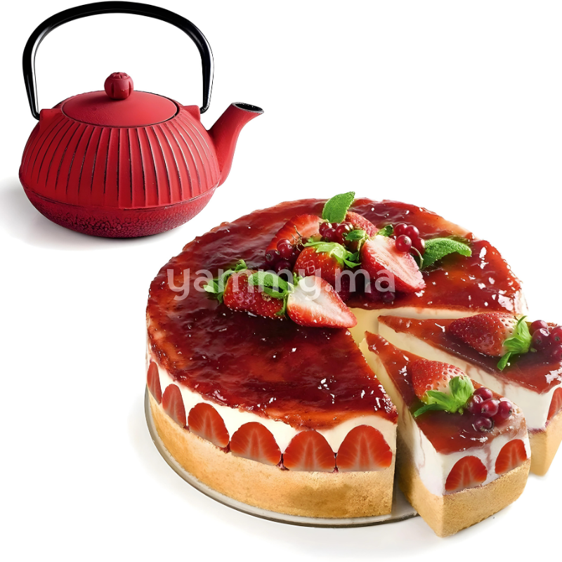 Moule Amovible Rond avec Base en Verre 22.5 cm - Ibili 875700 Moule Amovible Rond avec Base en Verre 22.5 cm - Ibili 875700