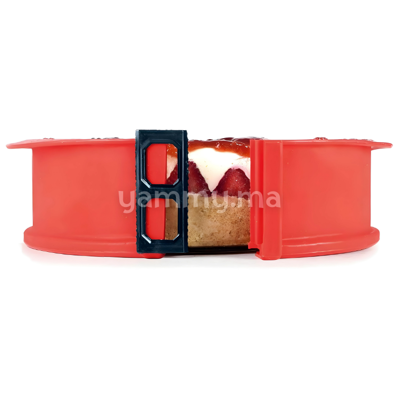 Moule Amovible Rond avec Base en Verre 22.5 cm - Ibili 875700 Moule Amovible Rond avec Base en Verre 22.5 cm - Ibili 875700