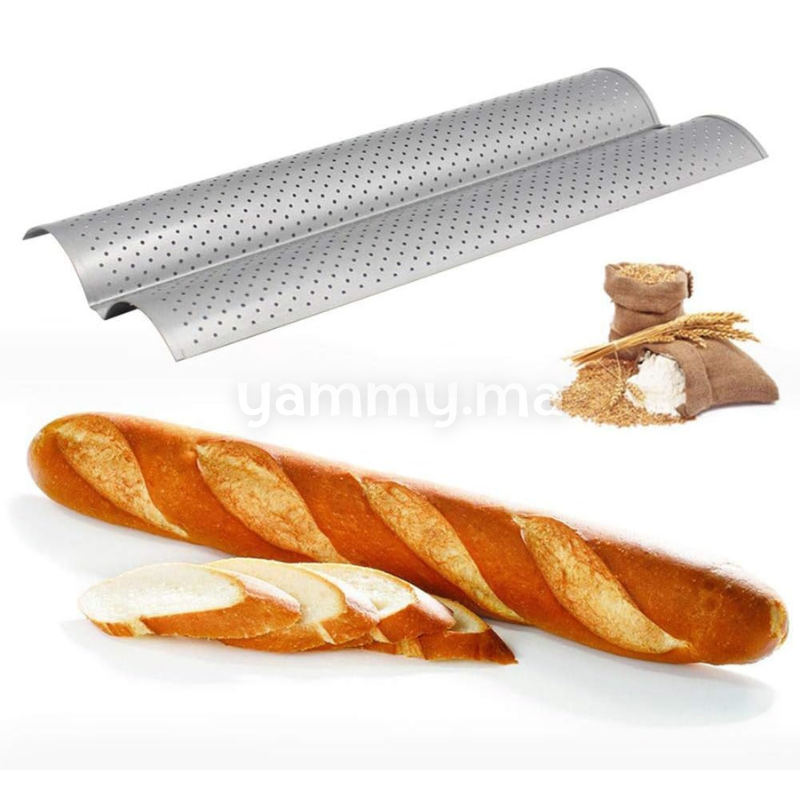 Plaque Perforée à 2 Baguettes / Tuiles