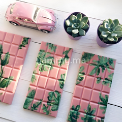 Moule à Chocolat en Polycarbonate Tablette 4x6 Rectangle "CW2438" 70gr - Chocolate World