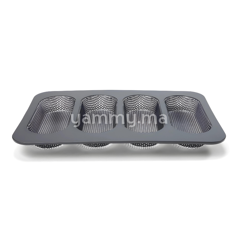 Moule À Petits Pains, Moule À Pain En Silicone, Anti-Adhésif, Pour La Moule À Petits Pains, Moule À Pain En Silicone, Anti-Adhésif, Pour La