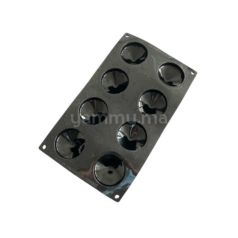 Moule Silicone Rond 3D PX3208 - Pavoni Moule Silicone Rond 3D PX3208 - Pavoni