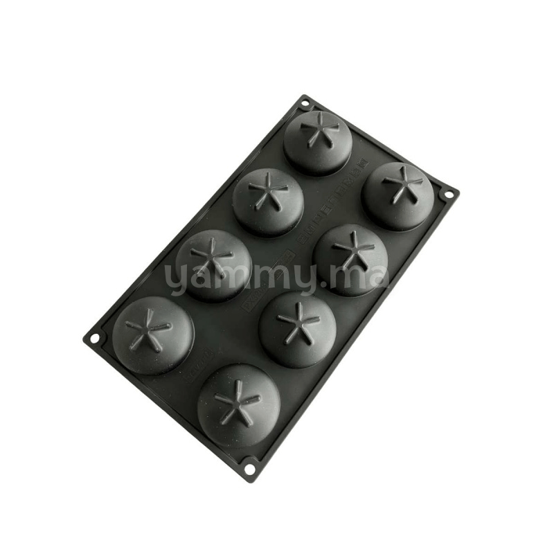 Moule Silicone Rond 3D PX3208 - Pavoni Moule Silicone Rond 3D PX3208 - Pavoni