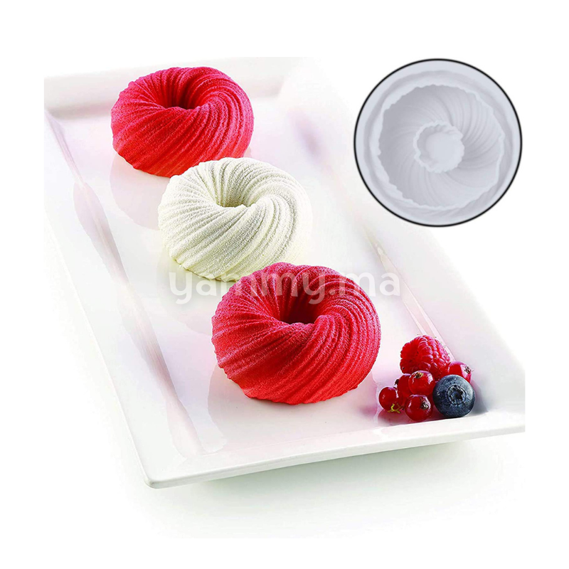 Moule Silicone 8 Savarine 3D Moule Silicone 8 Savarine 3D