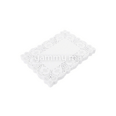 Papier Dentelle Blanc Rectangulaire 20x27 cm 12 PCs