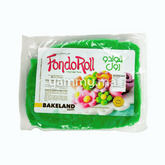 Pâte à Sucre Vert Feuille FondoRoll 1Kg - Bakeland