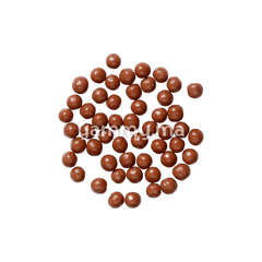 Perles Crunchy Chocolat au Lait "Agate" 4 mm 50gr (Repack) - Barbara Luijckx