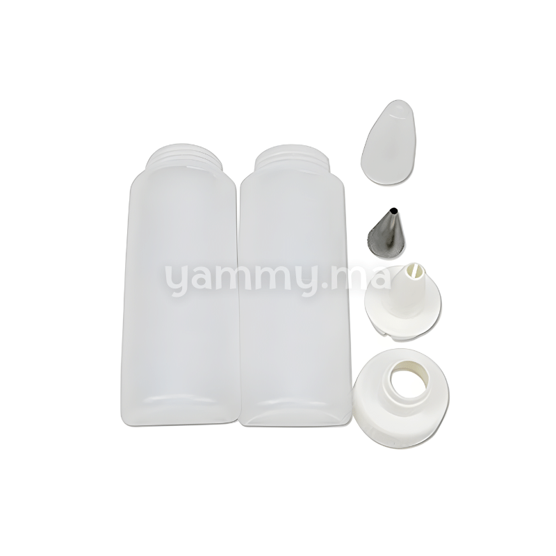 Poche Double Biberone avec Mini Douille en Inox