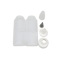 Poche Double Biberone avec Mini Douille en Inox