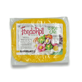 Pâte à Sucre Jaune FondoRoll 1Kg - Bakeland