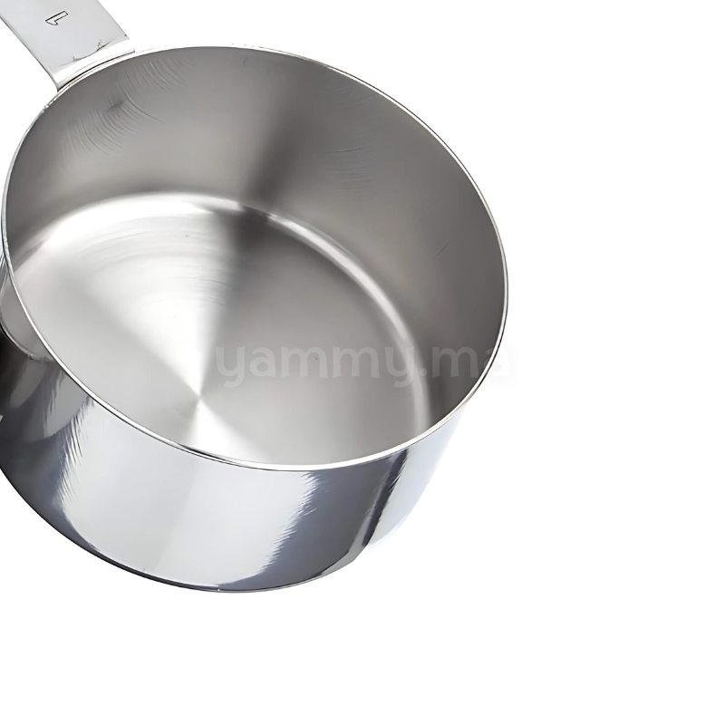 SET. 4 Casseroles à Mesurer en Inox
 SET. 4 Casseroles à Mesurer en Inox