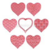 SET. 6 Emporte-pièces Coeur