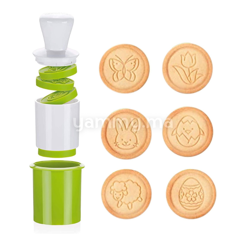 Set 6 Emporte-pièces à Biscuits Thème Paque Set 6 Emporte-pièces à Biscuits Thème Paque