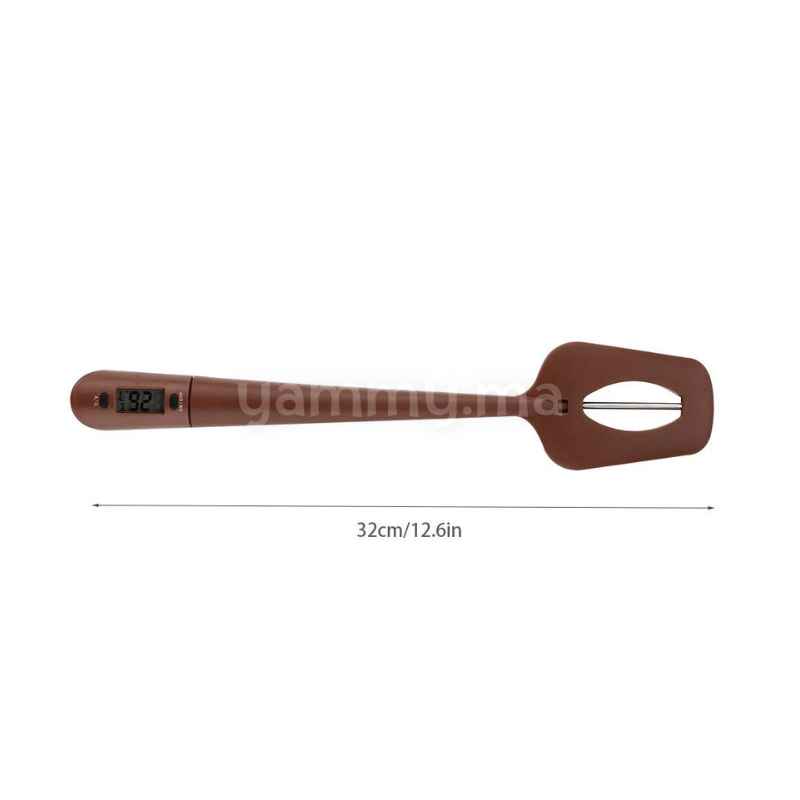 Spatule Thermomètre, Thermomètre Numérique au Chocolat Thermomètre de Cuisson Digital pour Le Chocolat, Les Crèmes, Les Sauces, Les Confitures et Les Sirops Spatule Thermomètre, Thermomètre Numérique au Chocolat Thermomètre de Cuisson Digital pour Le Chocolat, Les Crèmes, Les Sauces, Les Confitures et Les Sirops
