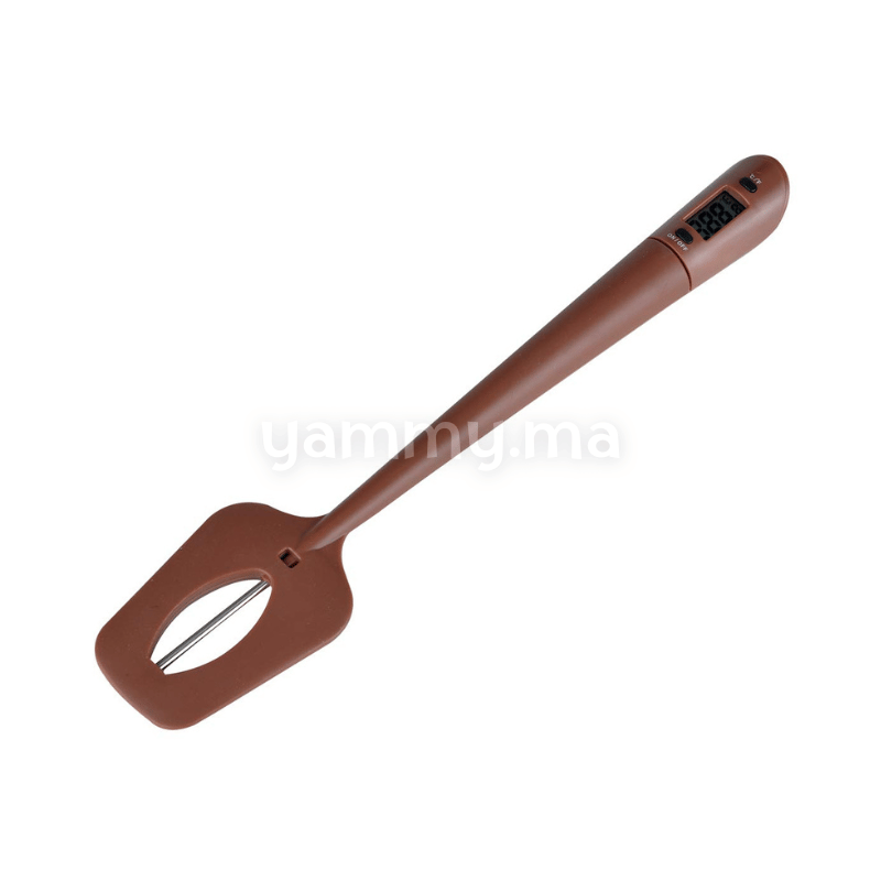 Spatule Thermomètre, Thermomètre Numérique au Chocolat Thermomètre de Cuisson Digital pour Le Chocolat, Les Crèmes, Les Sauces, Les Confitures et Les Sirops Spatule Thermomètre, Thermomètre Numérique au Chocolat Thermomètre de Cuisson Digital pour Le Chocolat, Les Crèmes, Les Sauces, Les Confitures et Les Sirops