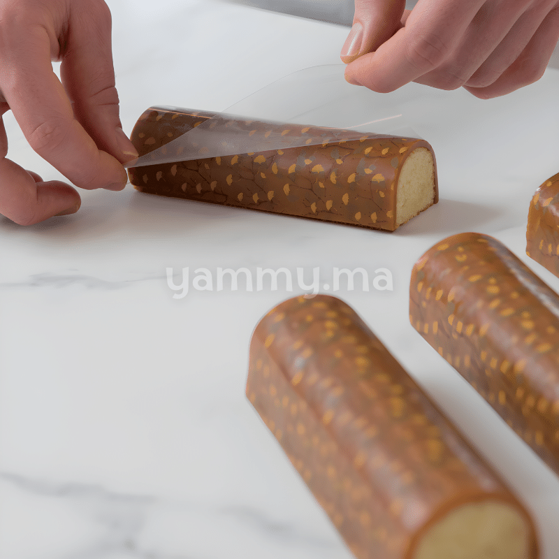 Feuille de Transfert Chocolat M12 Bleu et Bleu Ciel 26.5 x 37 cm - Nitach Feuille de Transfert Chocolat M12 Bleu et Bleu Ciel 26.5 x 37 cm - Nitach