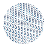 Feuille de Transfert Chocolat M12 Bleu et Bleu Ciel 26.5 x 37 cm - Nitach