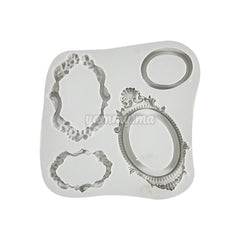 Moule Silicone 4 Cadres Vintage