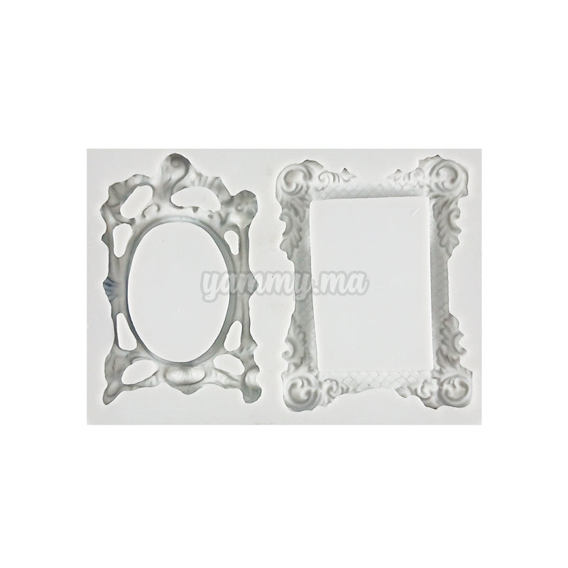 Moule Silicone 2 Cadres Vintage