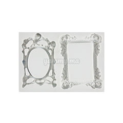 Moule Silicone 2 Cadres Vintage