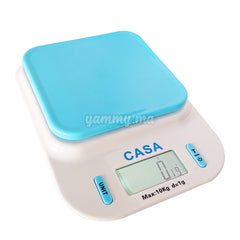 Balance de Cuisine avec Thermomètre électronique 1g-10Kg