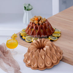 Moule à Gâteaux en Granite 25cm "Damla" Or - Taç