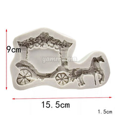 Moule Silicone Carrosse Mariage