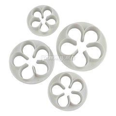 Set 4 Emporte-pièces Fleur Rose