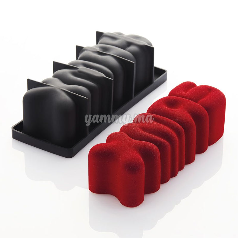 Moule Silicone Bûche Xmas "KE079S" - Pavoni Moule Silicone Bûche Xmas "KE079S" - Pavoni