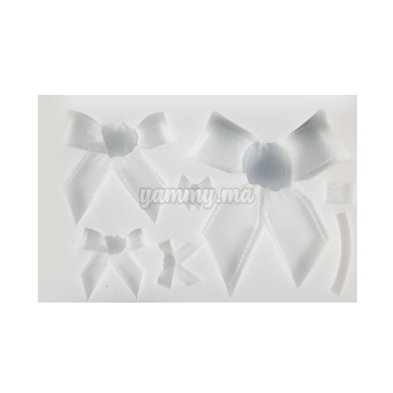 Moule Silicone 5 Noeuds Papillon