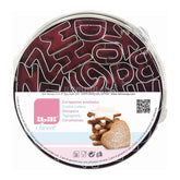 Emport-pièces Lettres en Inox 26 pcs - Ibili 702500