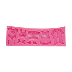 Moule Silicone Thème Baptême