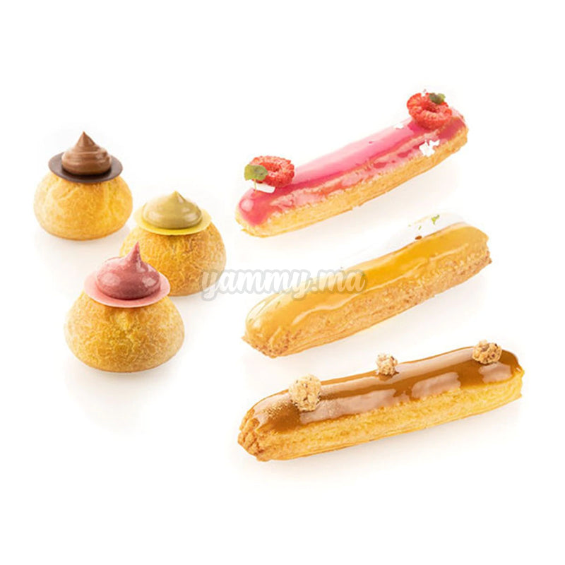 Tapis en Silicone Perforé "AIR MAT ECLAIR-CHOUX" 30x40 cm - Silikomart Tapis en Silicone Perforé "AIR MAT ECLAIR-CHOUX" 30x40 cm - Silikomart