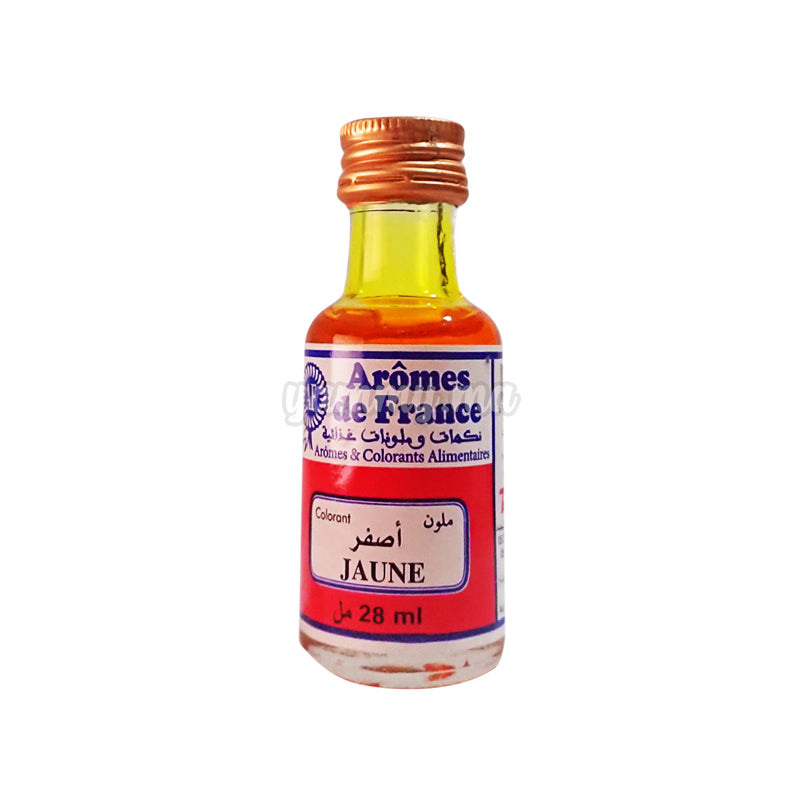 Colorant Alimentaire Jaune 28ml - Arômes de France