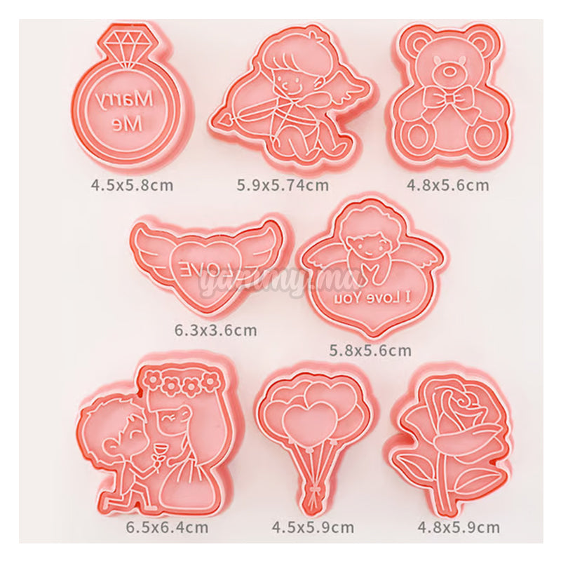 EMPORTE-PIÈCES THÈME AMOUR LOVE EMPORTE-PIÈCES THÈME AMOUR LOVE