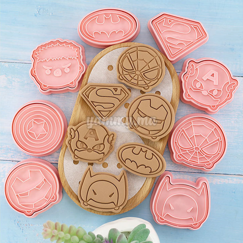 Emporte-Pièces Super Héros Décorations de Biscuit Emporte-Pièces Super Héros Décorations de Biscuit