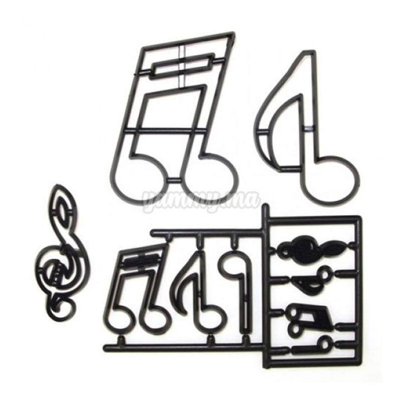 Emporte-pièces thème Musique et Notes