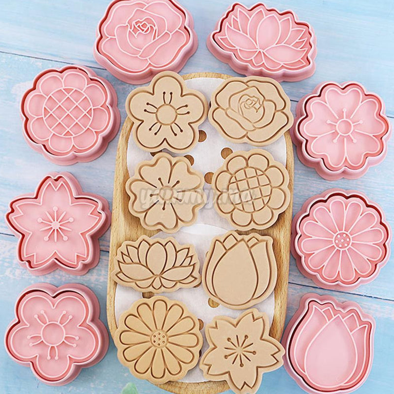 Emporte-pièce et découpoirs fleurs pour pâtisserie Emporte-pièce et découpoirs fleurs pour pâtisserie