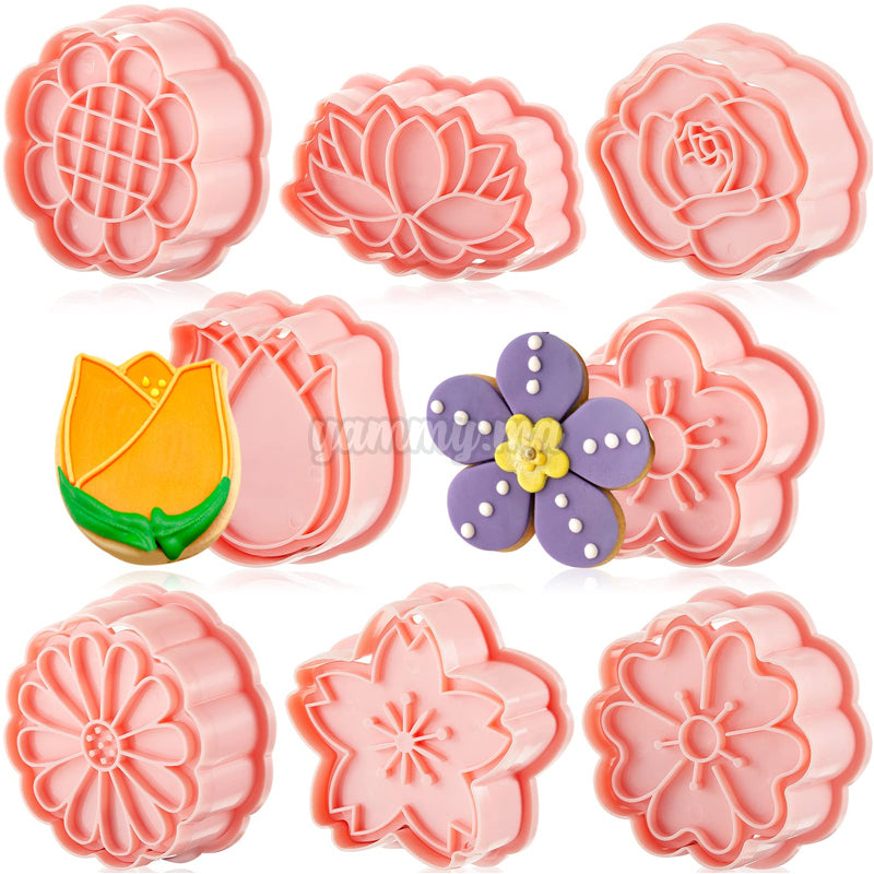 Emporte-pièce et découpoirs fleurs pour pâtisserie