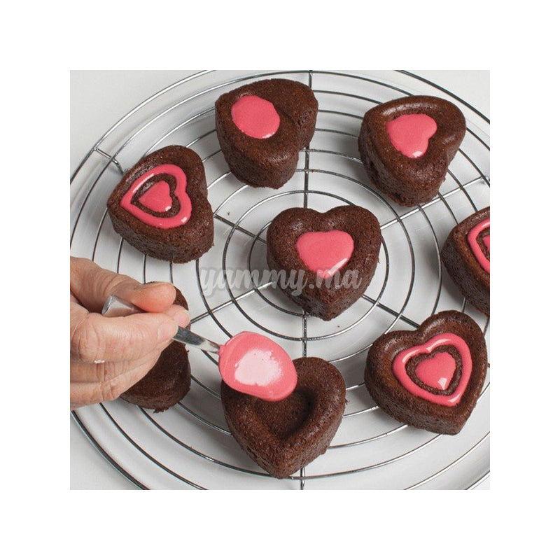 Moule Silicone Coeurs "FR064" - Pavoni