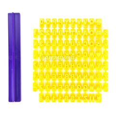 Emporte Pièce Mini Lettres Alphabet et Chiffres