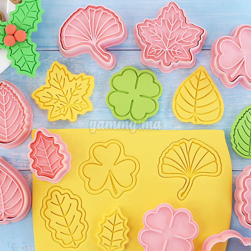 SET. 8  Emporte-pièces Feuilles SET. 8  Emporte-pièces Feuilles