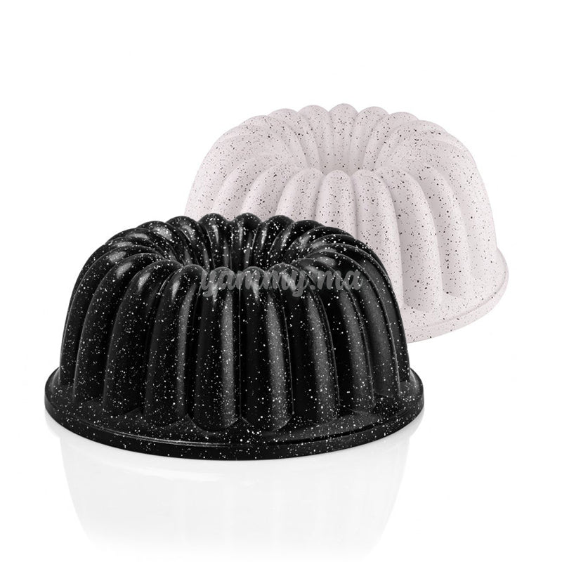 Moule à Gâteaux en Granite 23cm "Dilim" Blanc - Taç Moule à Gâteaux en Granite 23cm "Dilim" Blanc - Taç