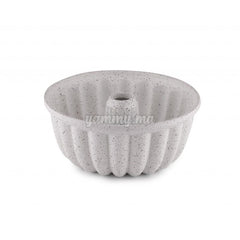 Moule à Gâteaux en Granite 23cm "Dilim" Blanc - Taç