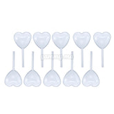 Mini Pipettes Coeur à presser jetables en plastique 4ml 25 Pcs